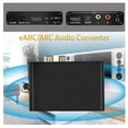 thumbnail image 4 of Convertidor de audio earc, interfaces estéreo analógicas de 3,5 mm salida de auriculares arco arco arcente audio cable cable USB para tv, 4 of 7