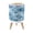 Color 4, variant on Small Trash Can with Lid 3D Natural Pebble Wildflower Forest Stones Moss 1.8 Gallon Dog Proof Trash Can Round Garbage Can Waste Bin Wastebasket for Bathroom Bedroom Living Room