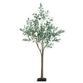 thumbnail image 2 of Nearly Natural 5ft. Lighted Artificial Fruiting Olive Tree with 200 Warm White LED Lights, 2 of 8