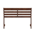 thumbnail image 2 of AFI Savannah Full Solid Wood Headboard with Attachable Charger, Walnut, 2 of 8