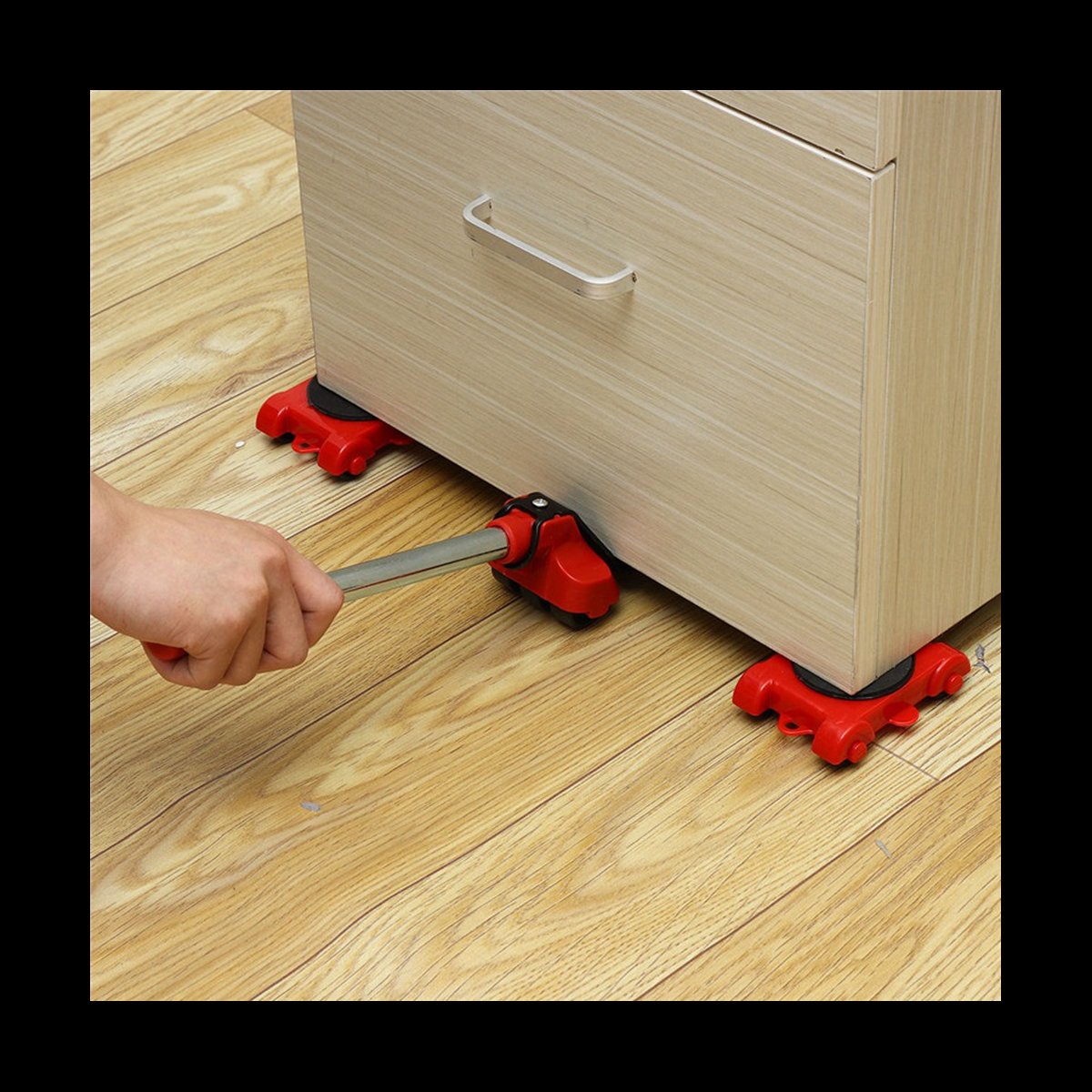 10Pcs Furniture Mover Shop Lifting Moving Heavy Duty Furniture Remover Lifter Sliders Kit Hand Transport Tools