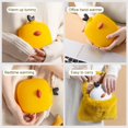 thumbnail image 3 of Bolsa de agua caliente con funda, diseño personalizado y bolsa de agua caliente de gel de sílice de primera calidad para aliviar el dolor de cuello y hombros, compresas calientes y terapia de frío, 3 of 4