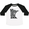 thumbnail image 3 of Inktastic Minnesota Silhouette Mandala Boys or Girls Toddler T-Shirt, 3 of 5