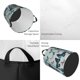 thumbnail image 2 of Balery Butterflies Skull Bows Cesta de ropa redonda con asas, impermeable, independiente, para ropa, juguetes, dormitorio y familia-Medium, 2 of 6