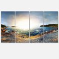 thumbnail image 2 of Rocky Coast in Andaman Sea - Impression sur Toile Paysage, 2 of 3
