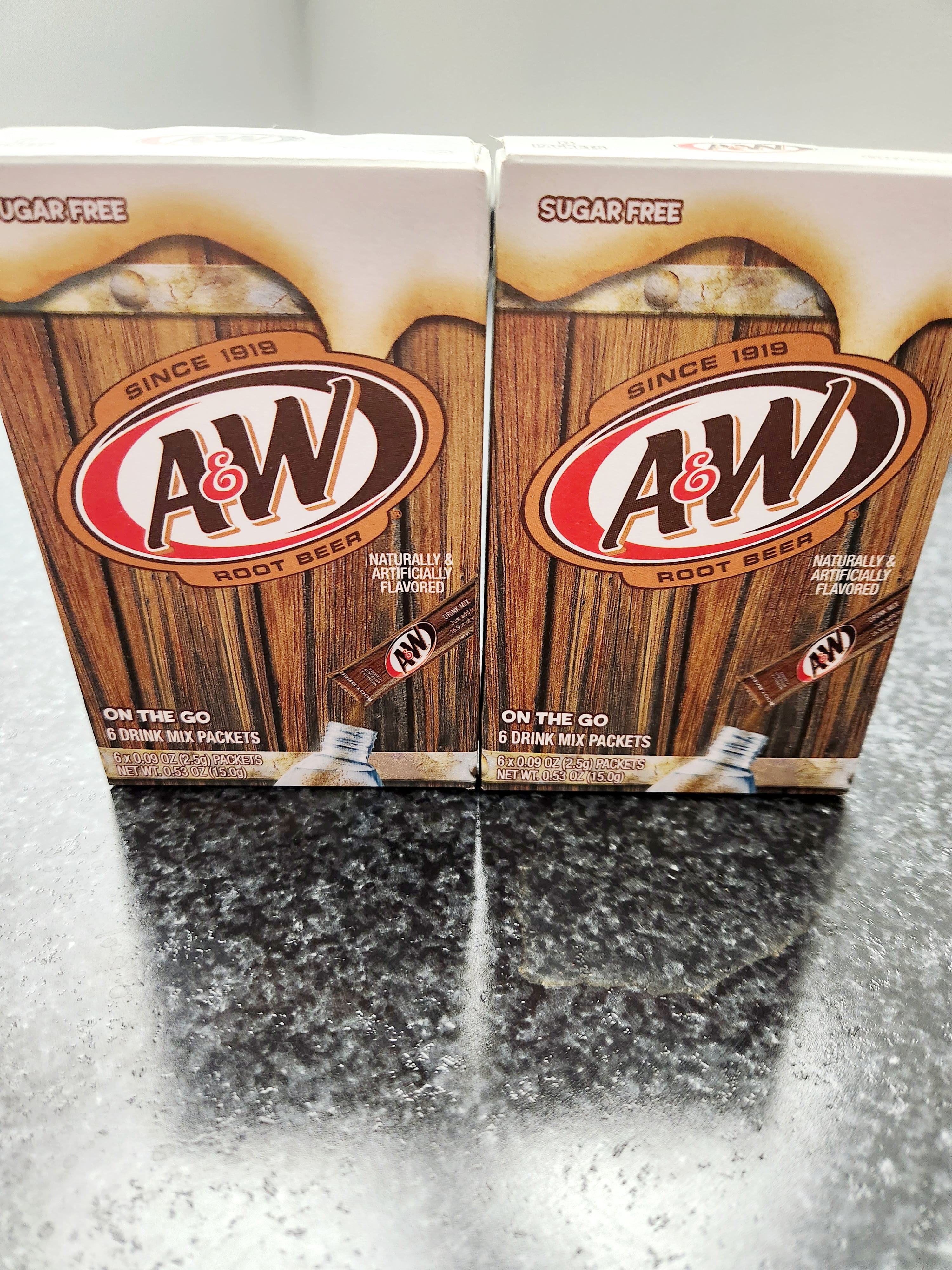 Orange Crush Drink Mix Packets A&W Singles To Go! - Sugar Free, 12 ...