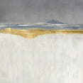 thumbnail image 2 of Messina, Jake 15x15 Black Ornate Wood Framed with Double Matting Museum Art Print Titled - Gold and Silver Horizon II, 2 of 4