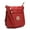K- Red, variant on Salome Expandable Multi-Compartment Crossbody Bag for Women Stylish Vegan Leather Purse by Mia K- Cognac Brown