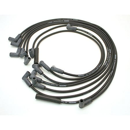 Bmw Spark Plug Wires - Pertronix 808207 Flame-Thrower Black Custom Fit 8mm 8 Cylinder Spark Plug Wire