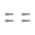 thumbnail image 3 of Sidaley Paquete de 2 pegatinas para espejo retrovisor de coche, cinta reflectante de advertencia para retrovisor, calcomanía autoadhesiva a prueba de Blanco 2piezas Sidaley CBP267210, 3 of 5