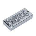 thumbnail image 3 of Natural Terahertz Pendant, Terahertz Stone Pendant Buddhism Pattern Carved Good Thermal Conductivity Rectangle Shaped  For Making Necklaces, 3 of 8