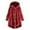 Q2Red, variant on lnmuld Kids Coats Toddler Girls Winter Jacket Long Sleeve Windproof Outerwear Cozy Warm Coat for Kids Solid Color Size:5-6 Years