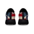 thumbnail image 4 of Patriotic Horse American flag Sneakers 4th Of July Shoes Lightweight Comfortable Running Shoes for Men Women Black Size 13, 4 of 7