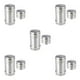 thumbnail image 2 of Bearachild Frasco de especias portátil de acero inoxidable, botella de condimentos, ajo, pimienta, Chile, dispensador de sal, herramienta de cocina casera, Type2 NO2 Bearachild CBP108006, 2 of 4