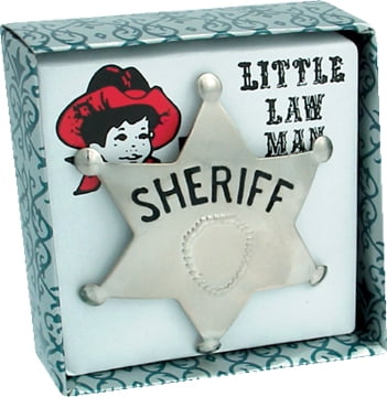 Schylling Sheriff Star Law Man badge 
