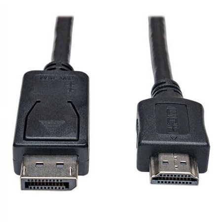 UPC: 0037332184580 | Tripp Lite DisplayPort to HD Cable Adapter HDCP 1080P M/M 10 10