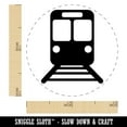 thumbnail image 2 of Train Tram Rail Railway Station Icon Self-Inking Rubber Stamp Ink Stamper - UV Ink - Mini 1/2 Inch, 2 of 7