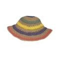 thumbnail image 2 of Siminsem Women Straw Panama Hat Wide Brim Fedora UPF 50+ Sun Protection Beach Hat Foldable Floppy Summer Brimmed Cap Packable Breathable Lightweight for Outdoor Camping Travel, Khaki, One Size, 2 of 7
