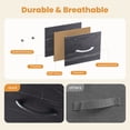 thumbnail image 4 of edx 8 Drawers Fabric Dresser for Bedroom, Drawer Organizer Storage Cabinet for Closet, Clothes, TV Stand, Black, 4 of 9