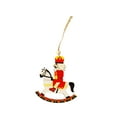 thumbnail image 3 of Sharprepublic Christmas Decoration Gifts Home Decor Photo Props Nutcracker Hanging Pendant for Horse Riding, 3 of 8
