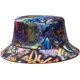 thumbnail image 1 of Sombrero de cubo JAMW para hombres y mujeres estampados reversibles, 1 of 5