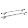 thumbnail image 2 of Yakima 50 Inch Aluminum JetStream Aerodynamic Roof Rack Crossbars, Silver, Set of 2, 2 of 8