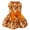 Orange, variant on Orange Halloween Party Dress for Pets - Holiday Themed for Dogs and Cats with Festive and Comfortable Design - Orange