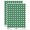 Dark Green, variant on Geek Gamer Bunny Rabbit Playing Console Games Round Sticker Set - Orange - Matte Finish - 0.50" Size