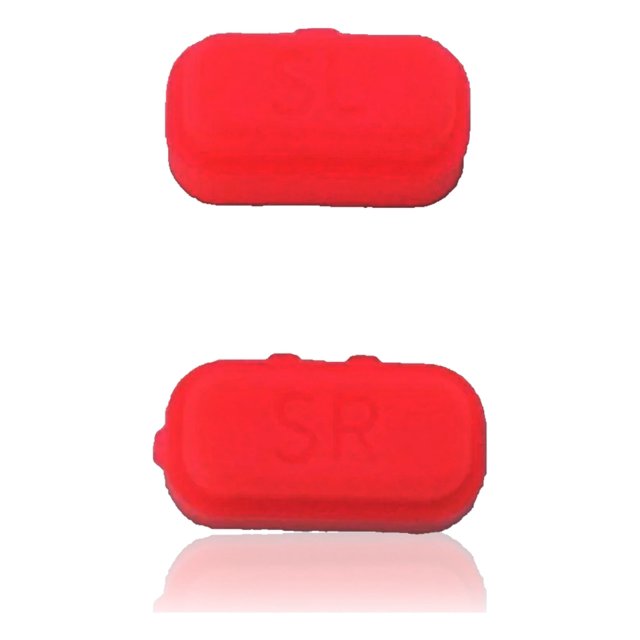 Replacement SR and SL Switch Button Compatible With Nintendo Switch Joy Con Controller (2 Piece Set) (Red)