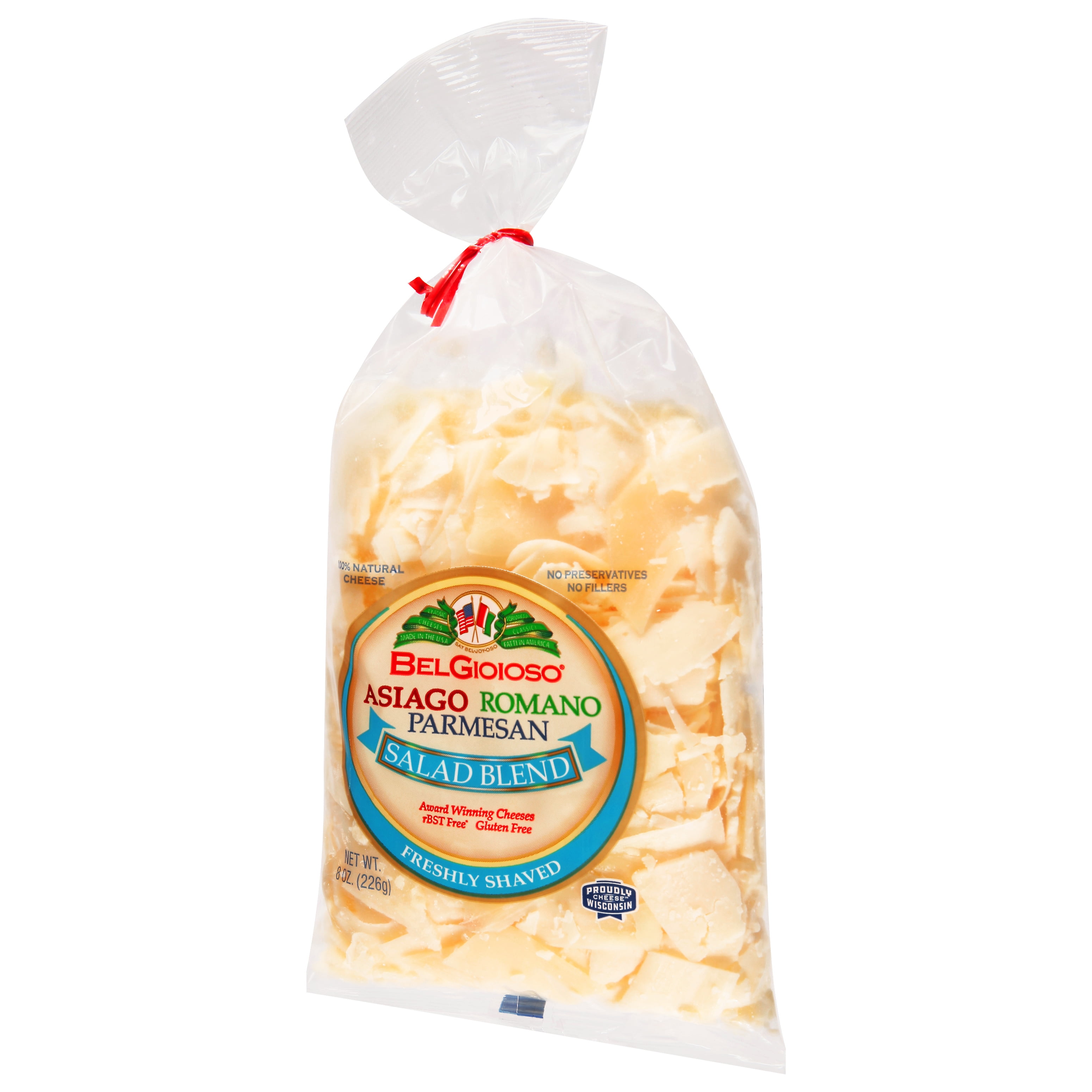 BelGioioso Shredded Cheese, Asiago