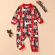 thumbnail image 2 of Pijamas de Navidad a juego para la familia, conjunto de ropa de aspecto de bebé, padre, madre e hijo, Año Nuevo, 2 of 3