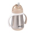 thumbnail image 1 of Vaso entrenador Béaba de acero inoxidable aislado 250 ml, 1 of 5