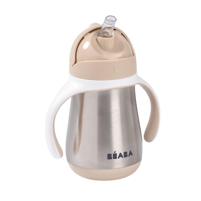 Vaso entrenador Béaba de acero inoxidable aislado 250 ml