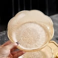 thumbnail image 4 of qILAKOG Round Transparent Plate, 6.18 Inch Shallow Bowl, Ideal Kitchen for Restaurants, Suitable for Pancakes, Steaks, Salads, Snacks, Fruit Platters and Parties, 4 of 6