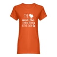 thumbnail image 2 of Funny Thanksgiving Quote Women's Shaped T-shirt, 2 of 4