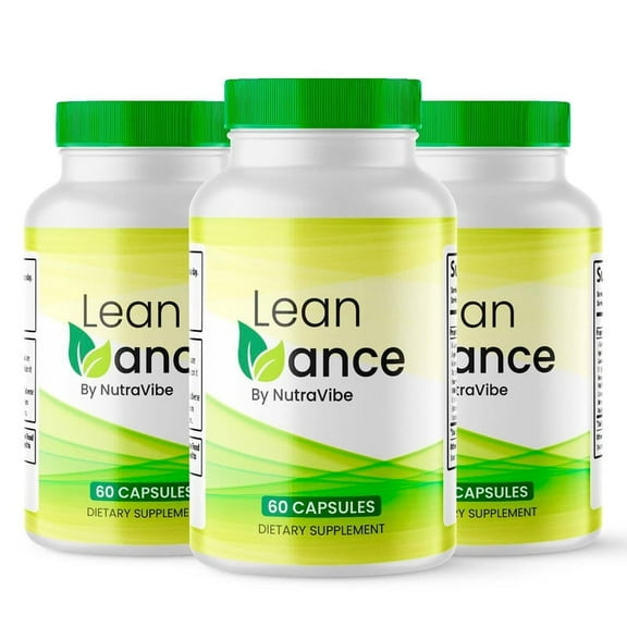 (3 Pack) Lean Vance Capsules - Official LeanVance Supplement to Support Active Lifestyle and Fitness, Keto Pills For Lasting Energy, All-Natural Reviews (180 Capsules)