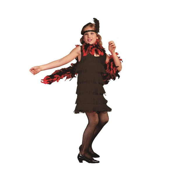 Roaring 20s Flapper - Red Small Costume
