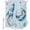Blue, variant on Blue Ombre Space Rocket Shower Curtain Set - Small 36" x 72" Washable Bathtub Curtain with 12 Hooks, Modena Abstract Universe Planet Waterproof Fabric Stall Shower Curtains for Bathroom Décor