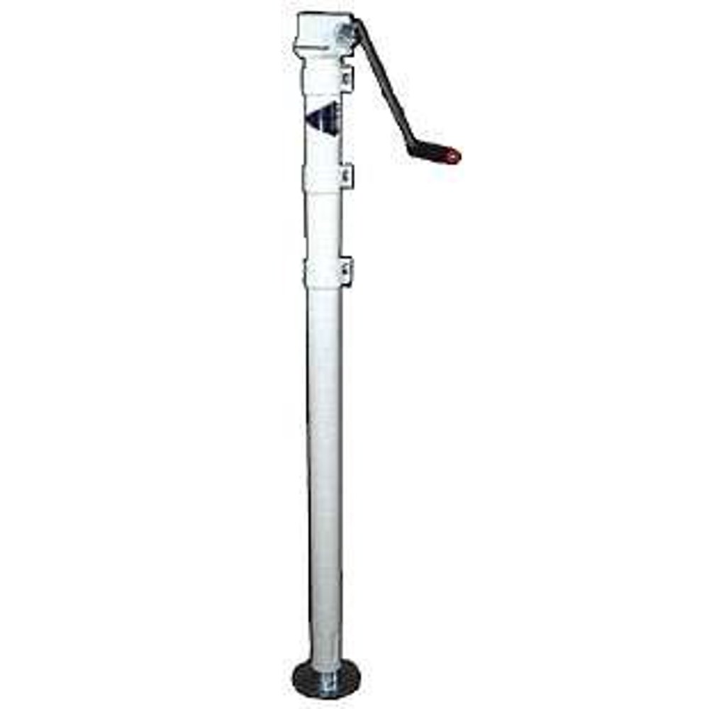 RiecoTitan Products Tfc2A3S Arctic White Mechanical Camper Jack Pair