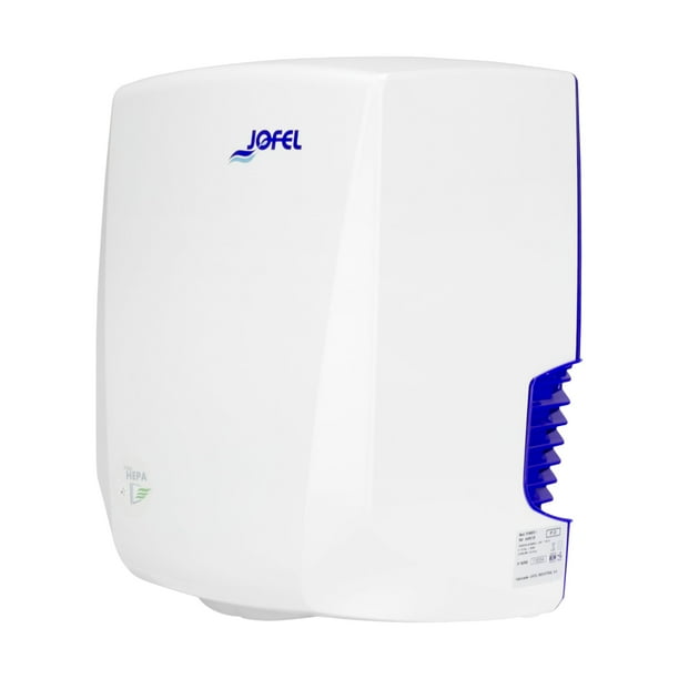 Secador de manos Jofel Power Plus Blanco Alta Potencia con Filtro Hepa