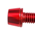 thumbnail image 6 of 6Pcs Bike Stem Screws Bolts Bike Brake Screws Durable Handlebar Bolt Screw Parts Red, 6 of 8