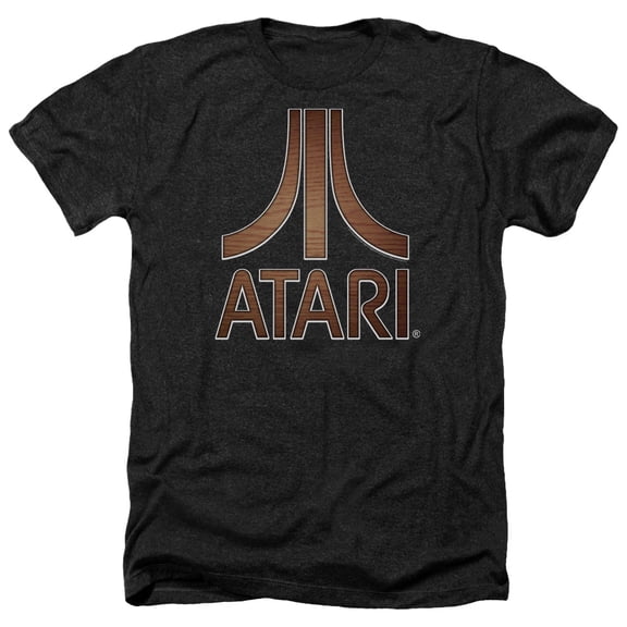 Atari - Classic Wood Emblem - Heather Short Sleeve Shirt - Medium