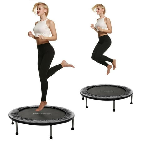 40 Mini Foldable Rebounder Fitness Trampoline With Safety Pad