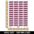thumbnail image 2 of Really Wooly Awesome Knitting Sheep Teacher Student School Sticker Set - Light Pink - Matte Finish - 1.25" Mini, 2 of 7