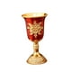 thumbnail image 5 of europea, , copa de metal, minicolección, copa de cóctel, copa en relieve, europea, para decoración del hogar Rojo, 5 of 8