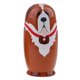 thumbnail image 5 of 5 Piezas de Preciosa Muñeca de Anidación Rusa Matryoshka Muñeca Apilable CUTICAT Muñecas rusas, 5 of 8