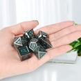 thumbnail image 3 of DND Dragon Scale Dice Set of 7 Pcs, Metal D&D Dice Set with Oversized D20 for Tabletop Roleplaying Games, Dungeons and Dragons, DND, D&D, 3 of 5