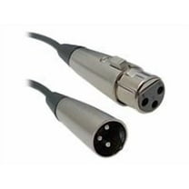 CableWholesale.com - Microphone extension cable - XLR3 female to XLR3 male - 3 m