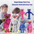 thumbnail image 2 of 40cm amapola jugar alrededor de felpa huggy wuggy doll, 2 of 4
