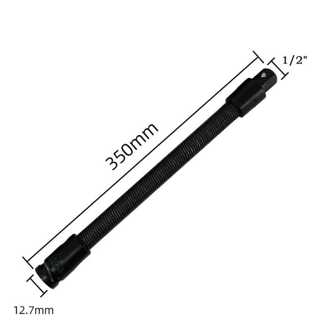 Drive Socket Extension Bar Adapter Connective Rod Flexible Shaft Ratchet Wrench New Extension Rod Hand Tools 350mm